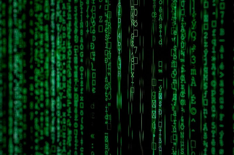 Cybersecurity network monitoring screen